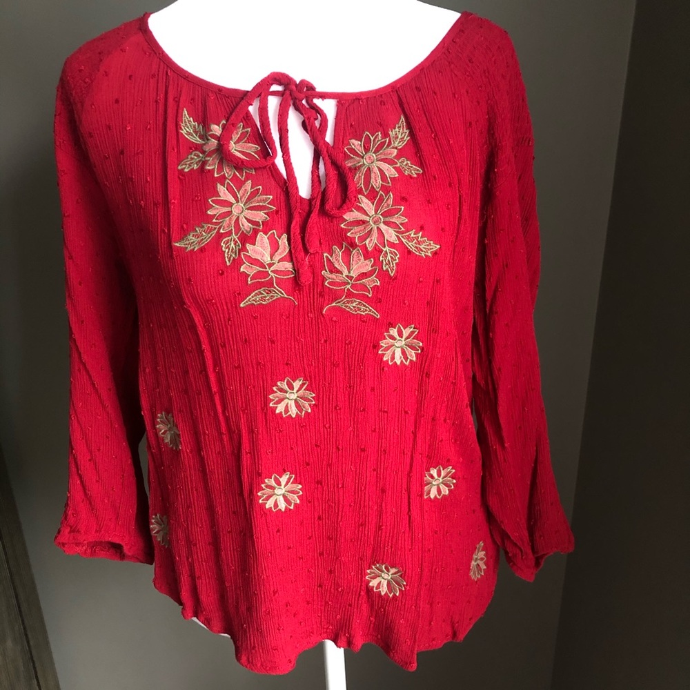 Peasant top